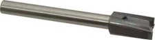 Made in USA 13/16" Diam, 1/2" Shank, Diam, 4 Flutes, Straight Shank, Intercha...