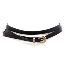 4668AG women's belt HAVEONE black double belt woman