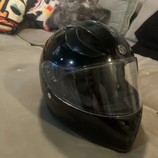 Torc T15B Bluetooth Motorcycle Helmet - Gloss Black - Large