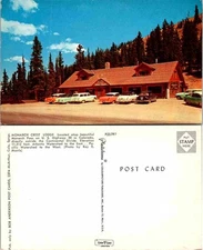 VTG Postcard - MONARCH CREST LODGE Located atop beautiful P23797 Monarch Pass o