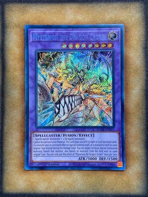 Yugioh Mysterion The Dragon Crown BLMR-EN071 Secret Rare 1st Ed NM