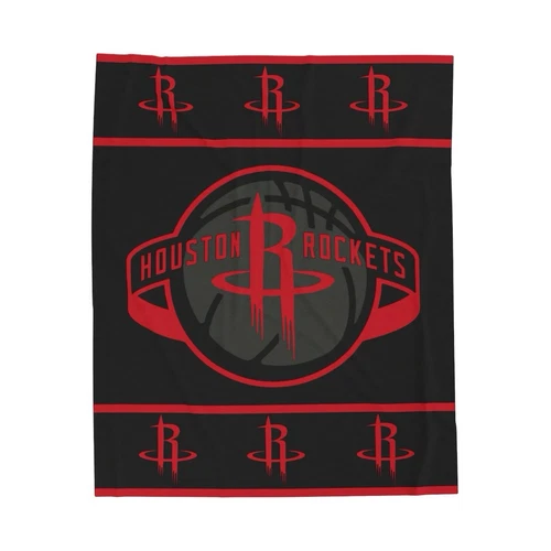houston rockets Velveteen Plush Blanket, cloth cover covering nba