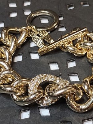 7.5 Inch Victoria's Secret Heavy Chain Bracelet