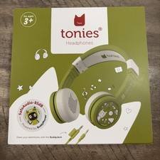 Tonies Foldable Wired Headphones for Kids green