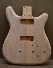 Custom Order Guitar Body, CNT, Mahogany, Fits Choice of Tele® or Strat® Neck