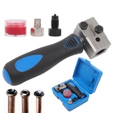 316 Car Brake Line Flaring Kit 45 Handheld Pipe Flares Tool W Storage 316 Car Brake Line Flaring Kit 45 Handheld Pipe Flares Tool W Storage