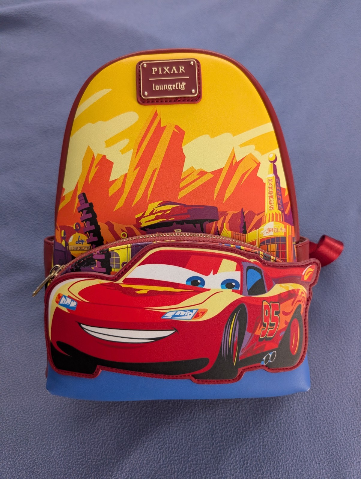 Lightning McQueen Radiator Springs Mini Backpack Disn… - Gem