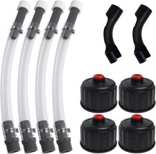 Racing Fuel Hose Kit, 4 Racing Vp Fuel Jug Hoses 4 Hoses  2 Benders  4 Caps