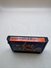 HYPER SPORTS Cart Famicom Nintendo FC Japan Import NES Game Only