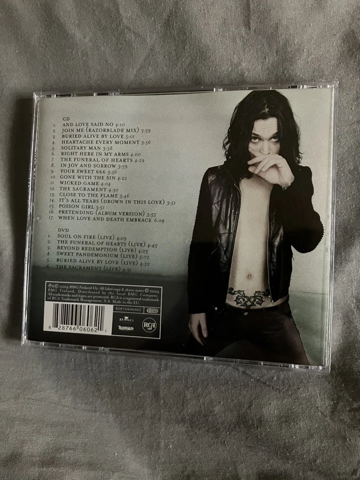 H.I.M. - And Love Said No: The Greatest Hits 1997-2004 [UK CD & DVD, 2004]  - Image 2 of 4