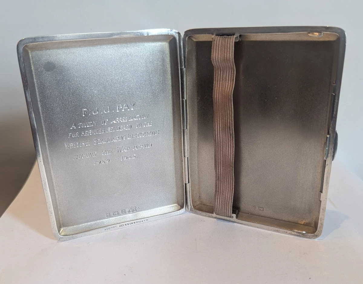 Silver Cigarette Case for sale