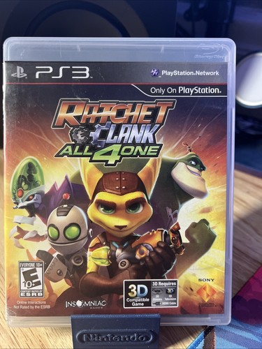 Affiche Promo Ratchet And Clank – Métallic Foil Ultra Rare – Sony PlayStation 2002