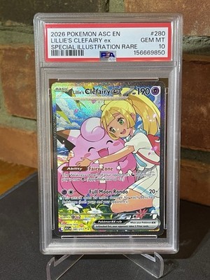 Lillie's Clefairy ex 280/217 Me: Ascended Heroes Holo for sale