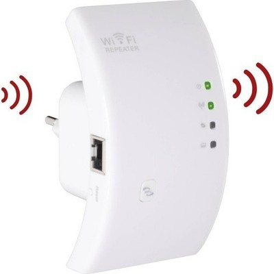 Wireless-N WLAN Repeater 802.11n-Netzwerk Router Range Expander 300Mbps 2dBi Ant