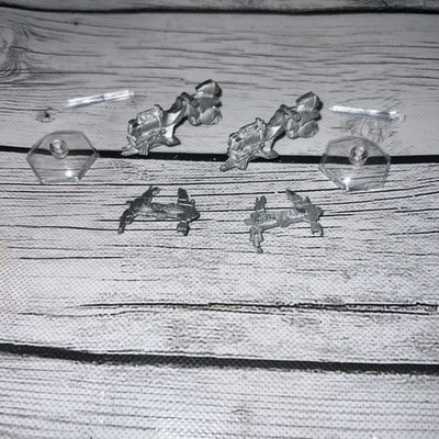 2 WARHAMMER40K ROGUE TRADER  TSF 16 SPACE MARINE  JET CYCLE With Stands
