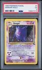 1999 POKEMON FOSSIL #5 GENGAR-HOLO PSA 5