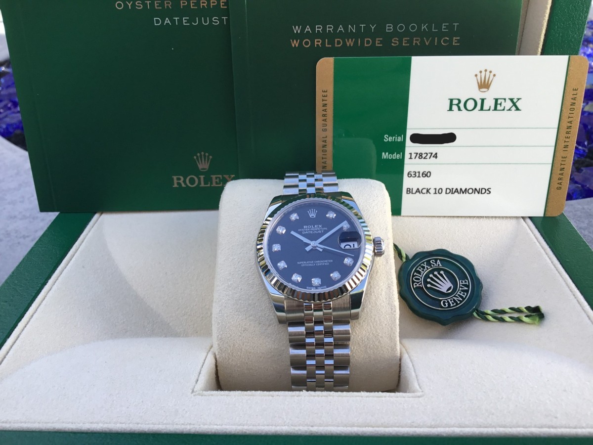 ROLEX OYSTER PERPETUAL DATEJUST 31MM 178274 | eBay
