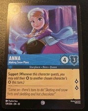 Anna - Making Snow Plans 139/204 Common Whispers In The Well Disney Lorcana TCG