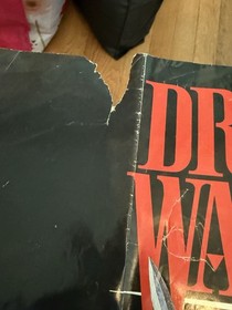 Dragon Warrior Dungeon Map Strategies Foldable Poster NES Nintendo Manual Only 