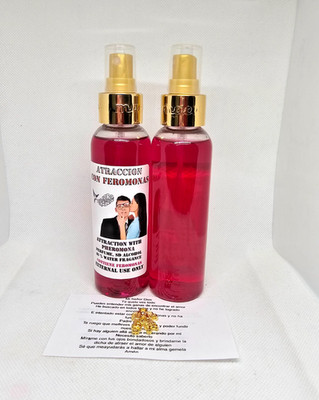 PERFUME CON FEROMONAS ATRACCION SEXUAL / SEXUAL ATTRACTION ATRAE A TU SER AMADO