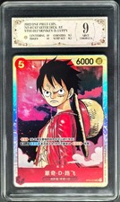 2022 ONE PIECE cards CHN. Monkey D.Luffy ST01-012 SR PCG 9 (SAME AS PSA 9)