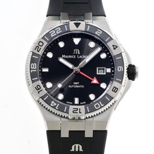 MAURICE LACROIX AIKON Venturer AI6158-SS001-330-1 Automatic Black Dial Mens