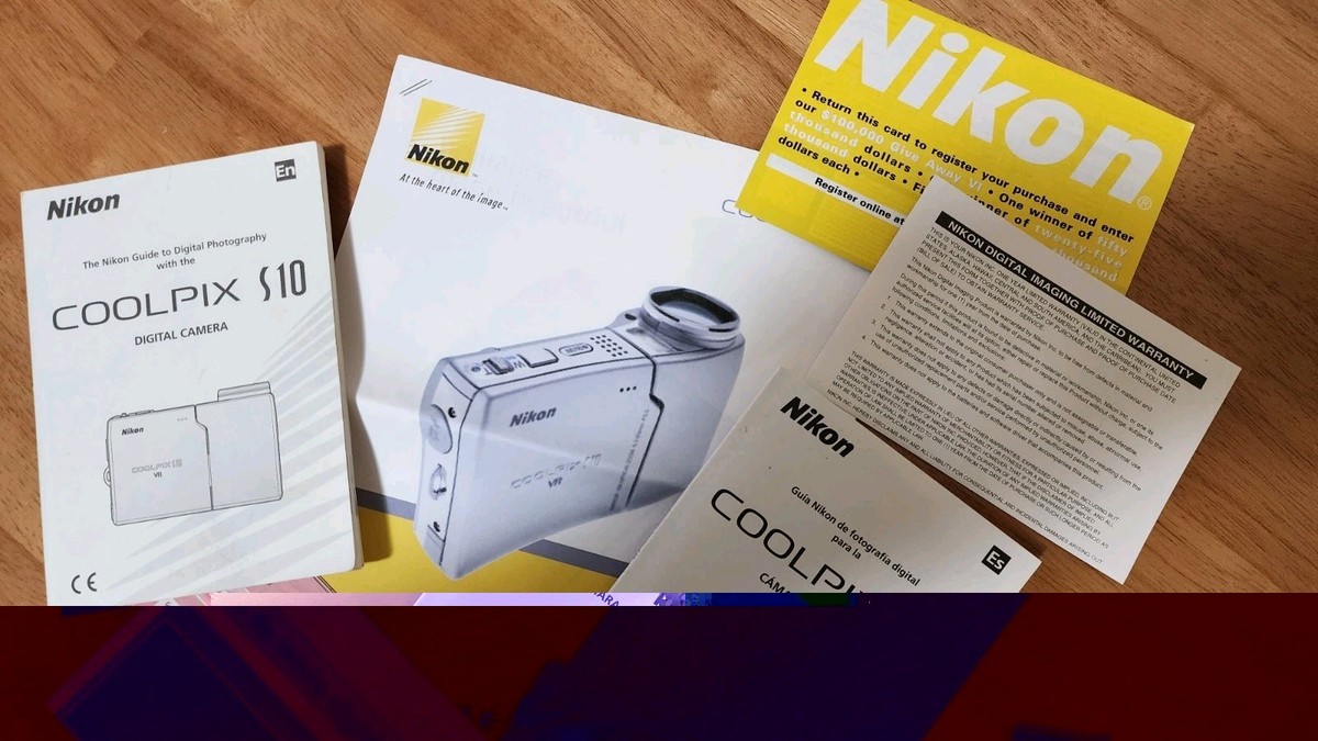 Very Clean] Nikon Coolpix S10 VR Digital Camera Silver | eBay