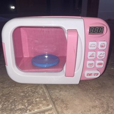 Just Like Home Microwave Sounds Lights Toys R Us Play Kitchen Works No Utensils