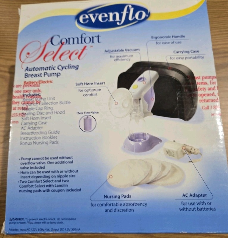 Evenflo Comfort Select Dual Auto-Cycling Breast Pump