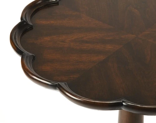 Butler Specialty Pedestal Table In Cherry Finish - Picture 3 of 5