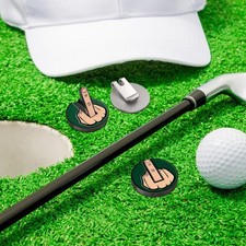 Lustiger Mittelfinger Golfball Marker, leucht...