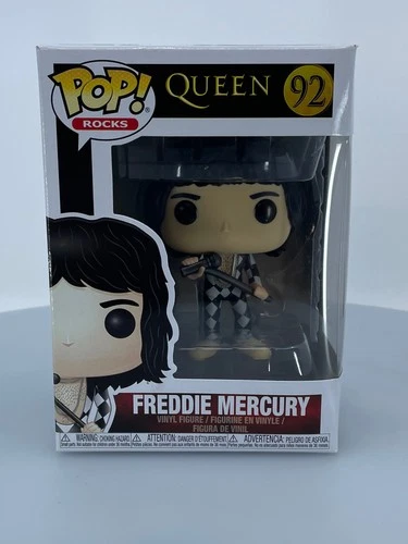 Funko POP! Rocks Queen Freddie Mercury #92 Vinyl Figure DAMAGED BOX SEE PICS