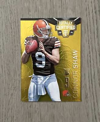 2014 Panini Totally Certified GOLD | Connor Shaw RC | 09/25 | #115 | Browns