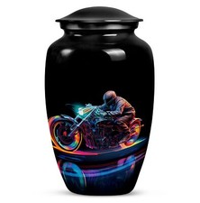 Motorcycle Large Urns Human Ashes Adult Male Female Mom Cremation Women Adults M