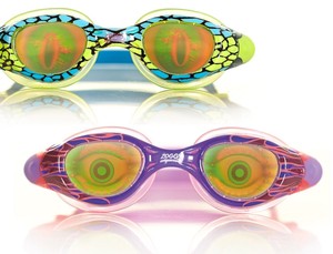 holographic swimming goggles