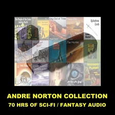 ANDRE NORTON COLLECTION. ENJOY 14 WORKS OF SCIENCE FICTION ON A USB FLASH DRIVE!