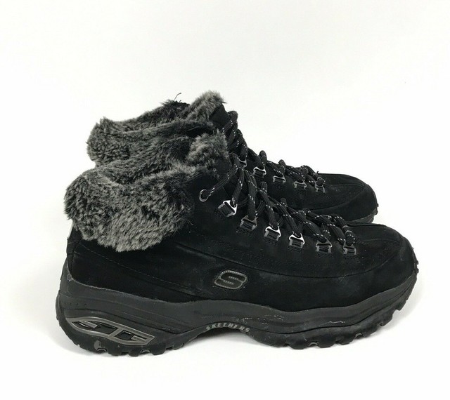skechers platform boots