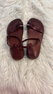 CAMEL SUN MALI LEATHER SANDALSWomen's Leather Sandals size 41 US 10