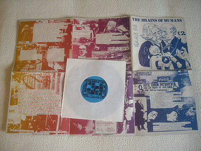GAME 88 - The Brains of Humans FOC 7'' Resistance 1989 Punk 