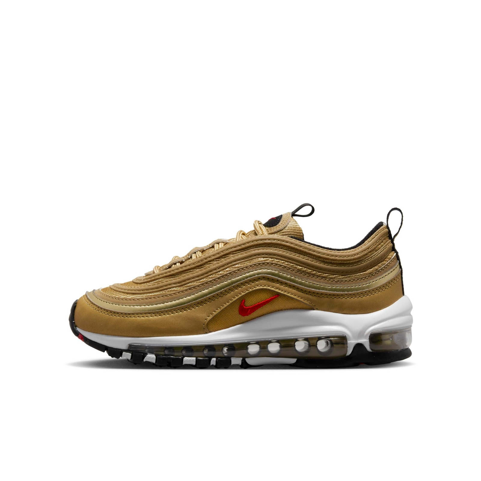 [918890-700] Кроссовки Nike AIR MAX 97 ЗОЛОТИСТЫЙ МЕТАЛЛИК для начальной школы (GS)