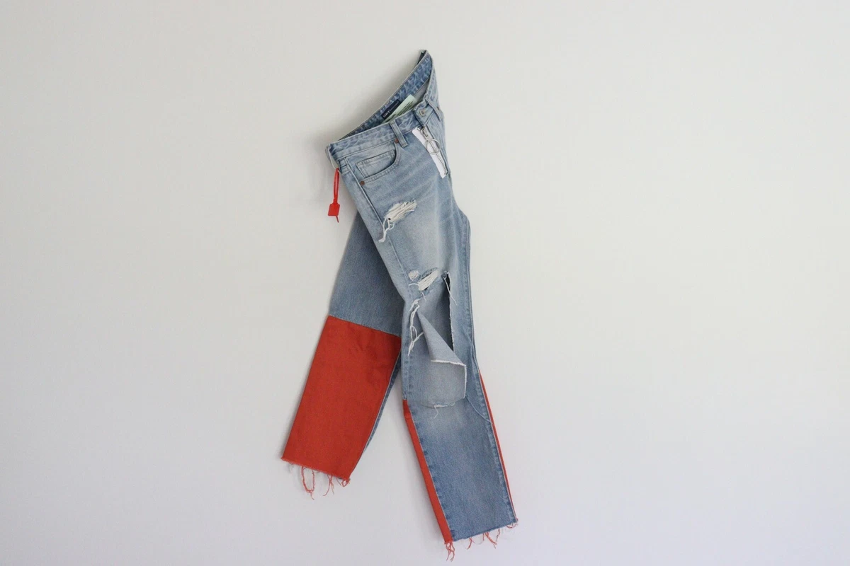 Off white levi's clearance jeans