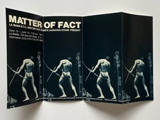 Vintage 1987 Sin Cha Hong Laughing Stone La Mama Dance Brochure NYC Gay Interest