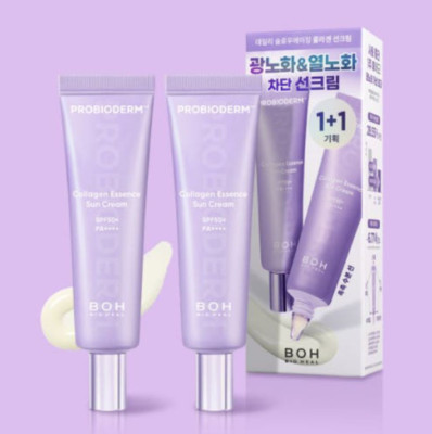 BIO HEAL BOH PROBIODERM COLLAGEN ESSENCE SUN CREAM SPF 50+ PA++++ 50ml + 50ml