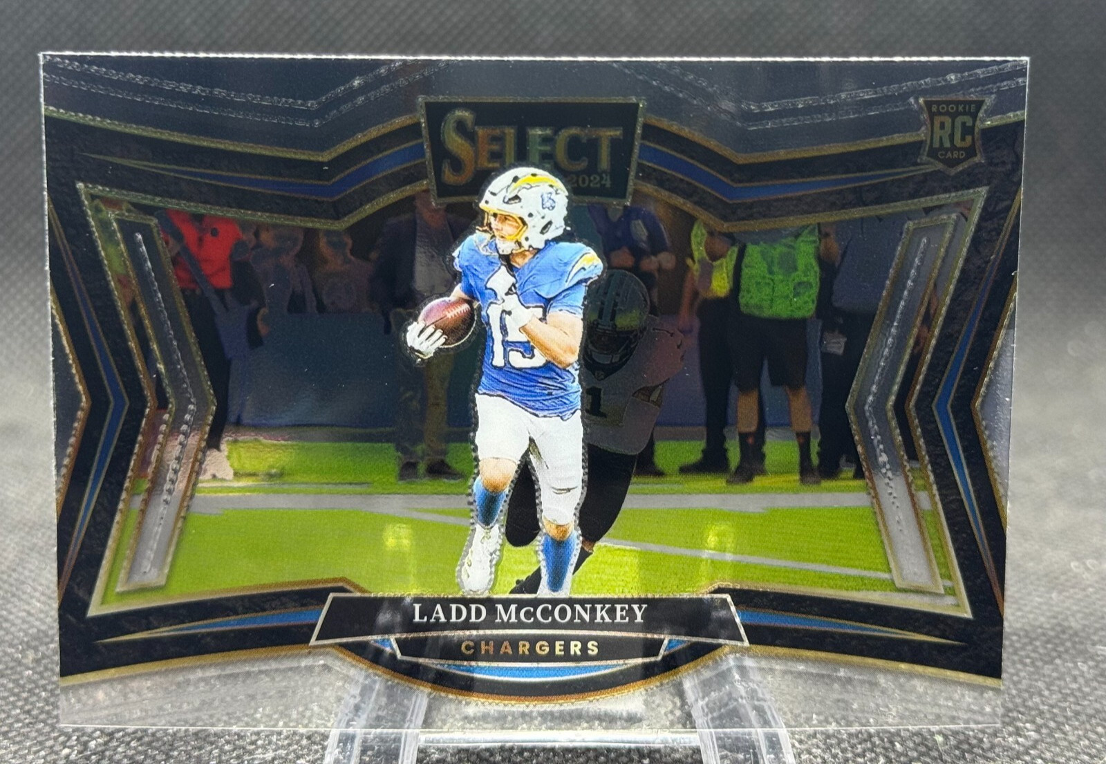 Ladd McConkey 2024 Panini Select Field Level Rookie Los Angeles Chargers #478