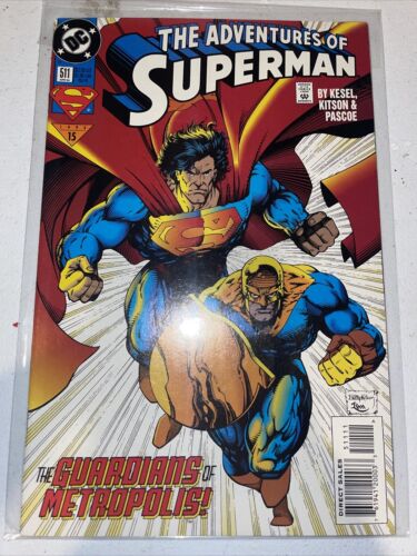 ADVENTURES OF SUPERMAN #511 VOL. 1 HIGH GRADE DC COMIC BOOK - Picture 1 of 2