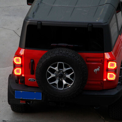Pair LED Tail Lights Turn /Brake /Reversing Lights For Ford Bronco