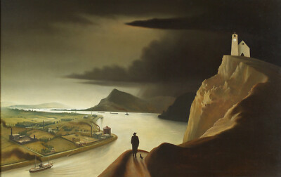 Franz Sedlacek - Industrial Landscape (1934) - 17'' x 22'' Fine Art Print