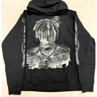 Revenge X Juice Wrld 999 Graphite Portrait Hoodie Size Medium