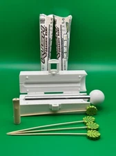 Cannagar Mold System SMALL 3.5g to 7g Cigar Tobacco Press Kit White - NIB