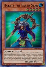 YGO-4x-Near Mint-Hayate the Earth Star - BLRR-EN036 - Ultra Rare - 1st Edition-B